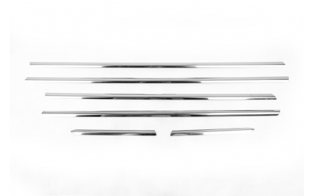 Хром накладки Opel Corsa D