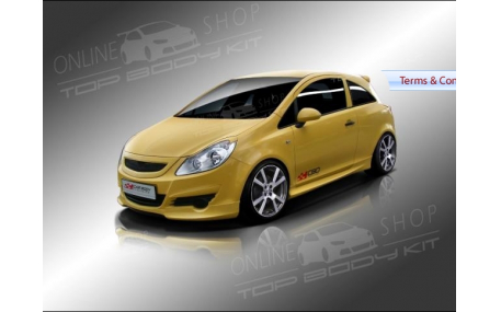 Ресницы Opel Corsa D