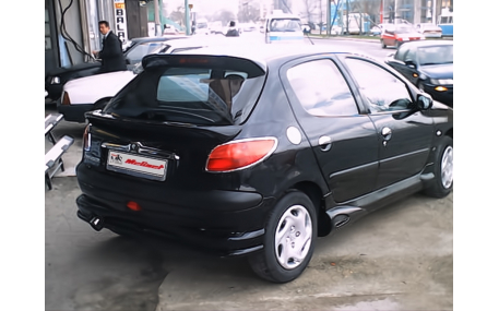 Спойлер Peugeot 206