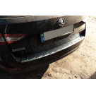 Накладка на задний бампер Skoda Superb