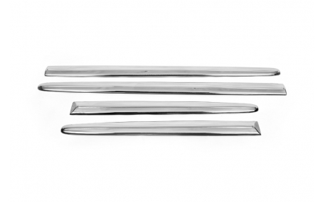 Хром накладки Peugeot 206