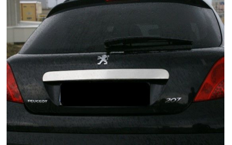Хром накладки Peugeot 208