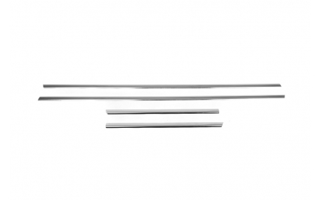 Хром накладки Peugeot 207