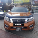 Дефлектор капота Nissan Navara