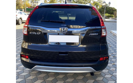 Накладка на задний бампер Honda CR-V