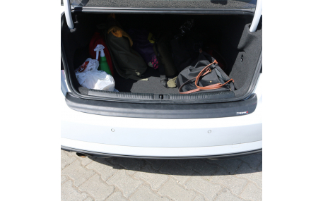 Накладка на задний бампер Audi A3 8V