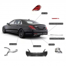 Комплект обвеса Mercedes S-class W221