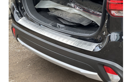 Накладка на задний бампер Mitsubishi Outlander