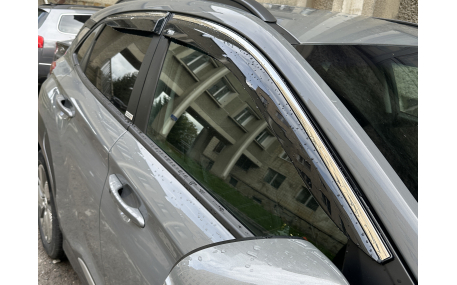 Дефлекторы окон Hyundai Kona