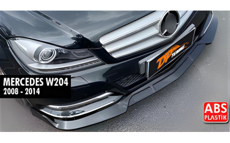 Накладка передняя Mercedes C-class W204 2011-2015