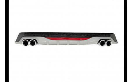 Универсальная накладка заднего бампера