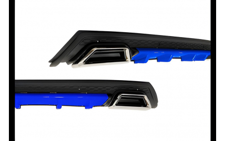 Универсальная накладка заднего бампера