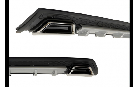 Универсальная накладка заднего бампера