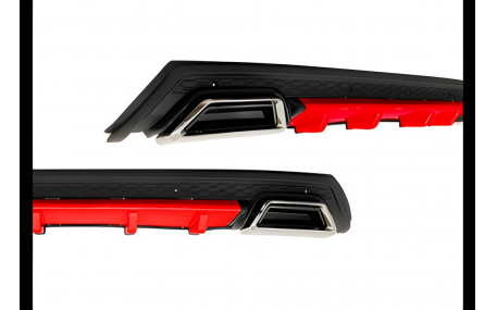 Универсальная накладка заднего бампера