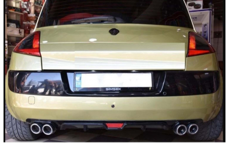 Универсальная накладка заднего бампера