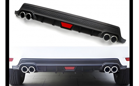 Универсальная накладка заднего бампера