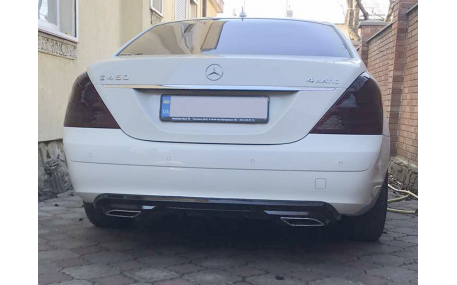 Универсальная накладка заднего бампера