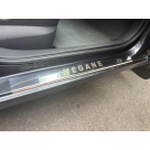 Накладки на пороги Renault Megane