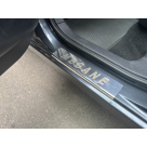Накладки на пороги Renault Megane