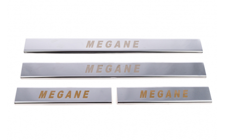 Накладки на пороги Renault Megane