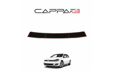 Накладка на задний бампер Volkswagen Golf 7