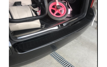 Накладка на задний бампер Volkswagen Passat B5