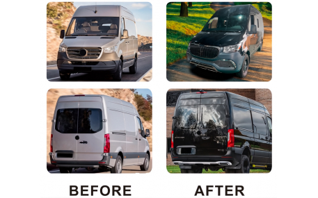 Бампер передний Mercedes Sprinter W907