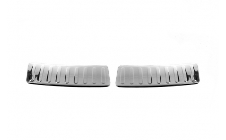 Накладка на задний бампер Renault Sandero