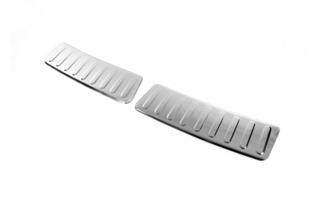 Накладка на задний бампер Renault Sandero