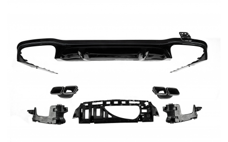 Накладка задняя Mercedes E-class W213 2016-2020