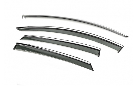 Дефлекторы окон Ford Mondeo MK5 Sedan