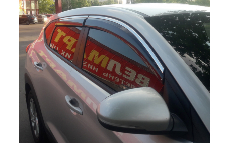 Дефлекторы окон Hyundai Tucson