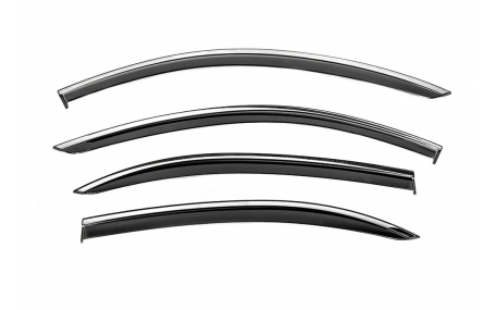 Дефлекторы окон Mercedes S-сlass W221