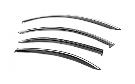 Дефлекторы окон Mercedes S-сlass W221