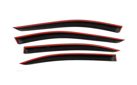 Дефлекторы окон Mercedes S-сlass W221