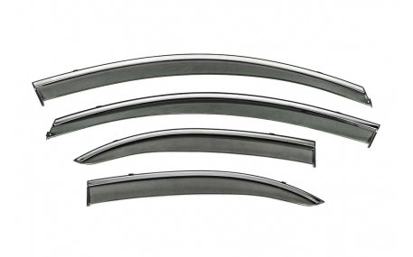 Дефлекторы окон Mitsubishi Lancer X