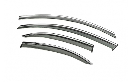 Дефлекторы окон Mitsubishi Lancer X