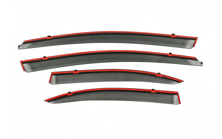 Дефлекторы окон Mitsubishi Lancer X