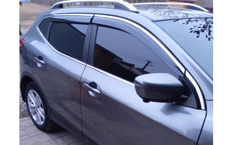 Дефлекторы окон Nissan Qashqai J11
