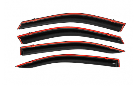 Дефлекторы окон Skoda Octavia A8 Liftback