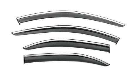 Дефлекторы окон Skoda Rapid