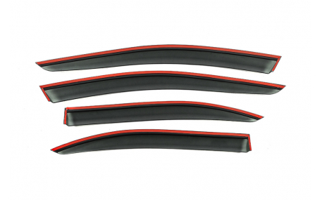 Дефлекторы окон Skoda Rapid