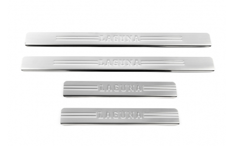 Накладки на пороги Renault Laguna