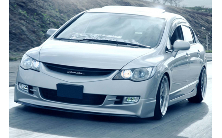 Накладка передняя Honda Civic 4D 2005-2009