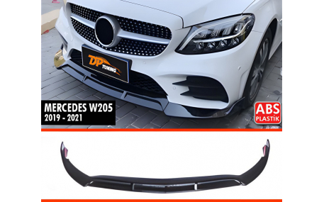 Накладка передняя Mercedes C-class W205 2019-2021