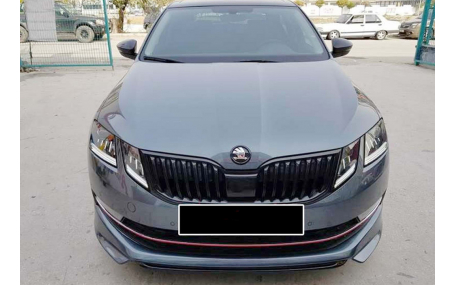 Накладка передняя Skoda Octavia A7 2017-2020