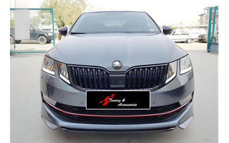 Накладка передняя Skoda Octavia A7 2017-2020