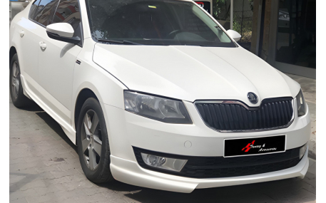 Накладка передняя Skoda Octavia A7 2013-2017