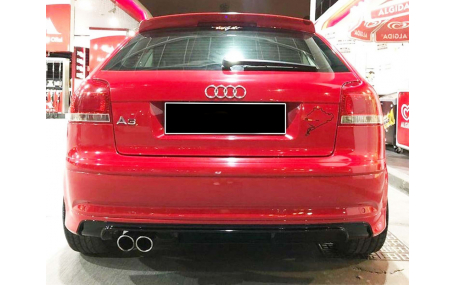Накладка задняя Audi A3 8P