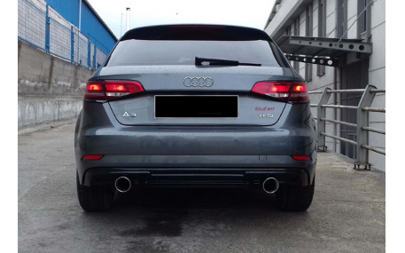Накладка задняя Audi A3 8V 2016-2020 Sportback